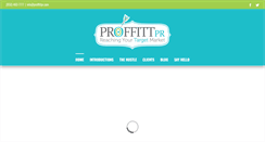 Desktop Screenshot of proffittpr.com